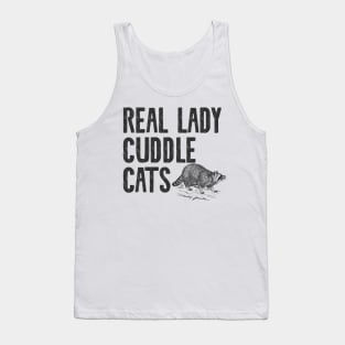 Real Lady Cuddle Cats Tank Top